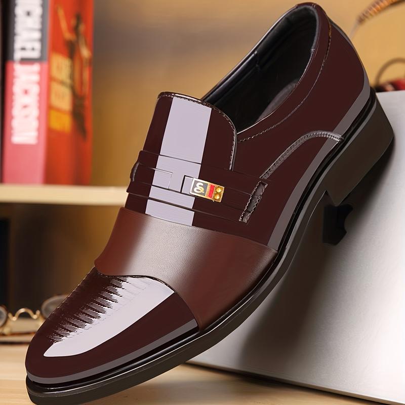 Fashion Business Dress Men's Shoes Formal Wear Slip-on Dress Shoes Men's Oxford Shoes High Quality Men's Loafer