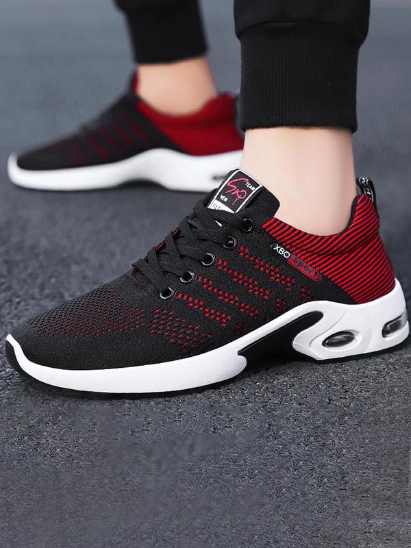 Men's Fashionable Breathable Mesh Sneakers, Casual Sports Shoes, Comfortable Sports Running Shoes, Male All-match Round Toe Shoes for Daily Wear