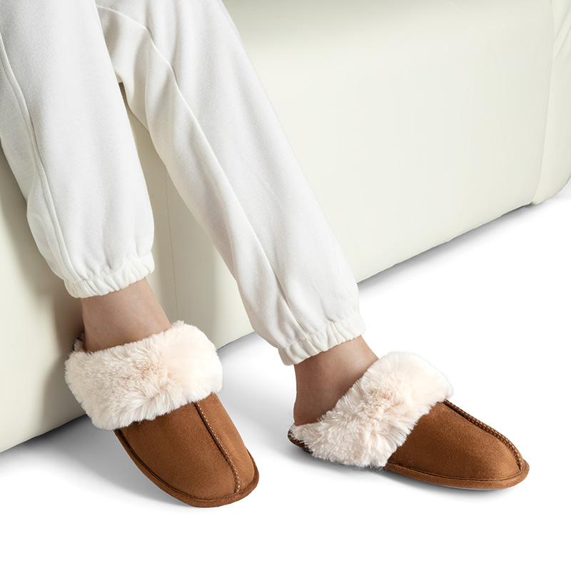 DREAM PAIRS Warm Lightweight Slippers