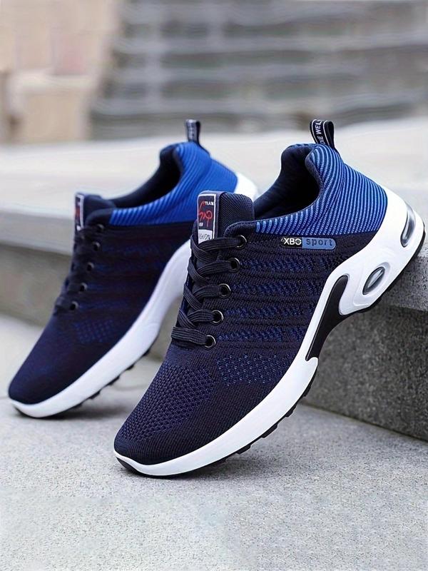 Men's Fashionable Breathable Mesh Sneakers, Casual Sports Shoes, Comfortable Sports Running Shoes, Male All-match Round Toe Shoes for Daily Wear