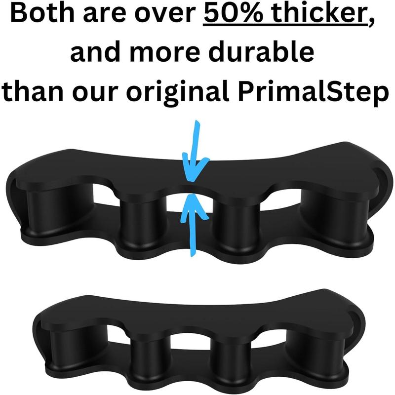 PrimalStep Toe Separators Bundle - Size Large + Size S M Silicone Footwear