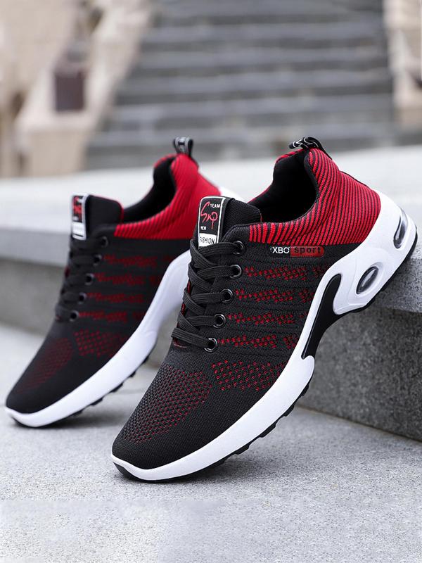 Men's Fashionable Breathable Mesh Sneakers, Casual Sports Shoes, Comfortable Sports Running Shoes, Male All-match Round Toe Shoes for Daily Wear