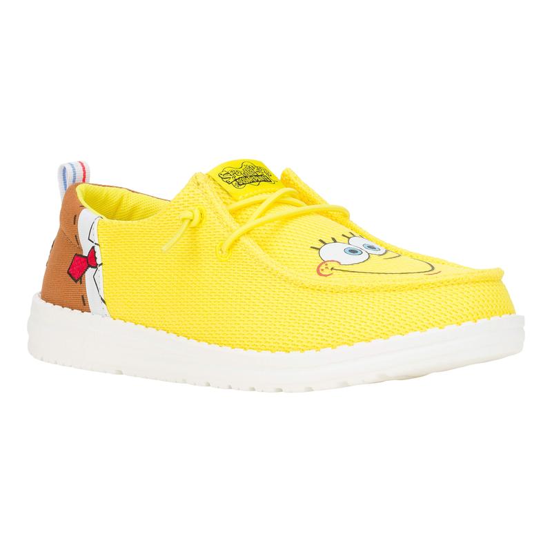 HEYDUDE X SpongeBob - Women's Comfortable Slip on Shoes