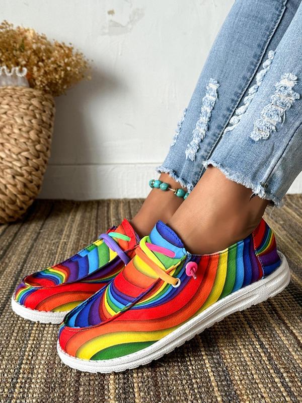 Summer Running Walking Shoes for Women, Casual Comfort Low Top Tie-dye Flat Shoes, Street Trend Sports Shoes, Girl Sneakers, Flats for Daily Footwear