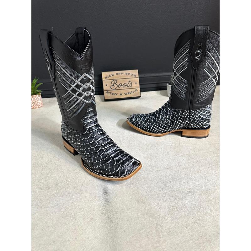 Granite Python Men Cowboy Boots