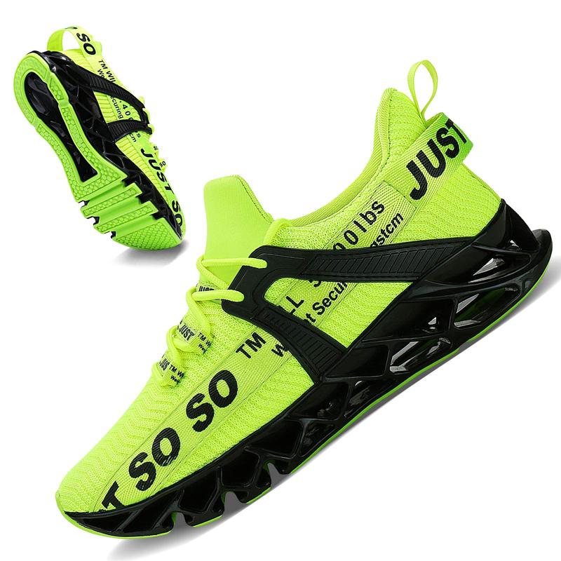 Mens Athletic Walking Blade Running Tennis Shoes Fashion Sneakers Trainer Sports Shoes