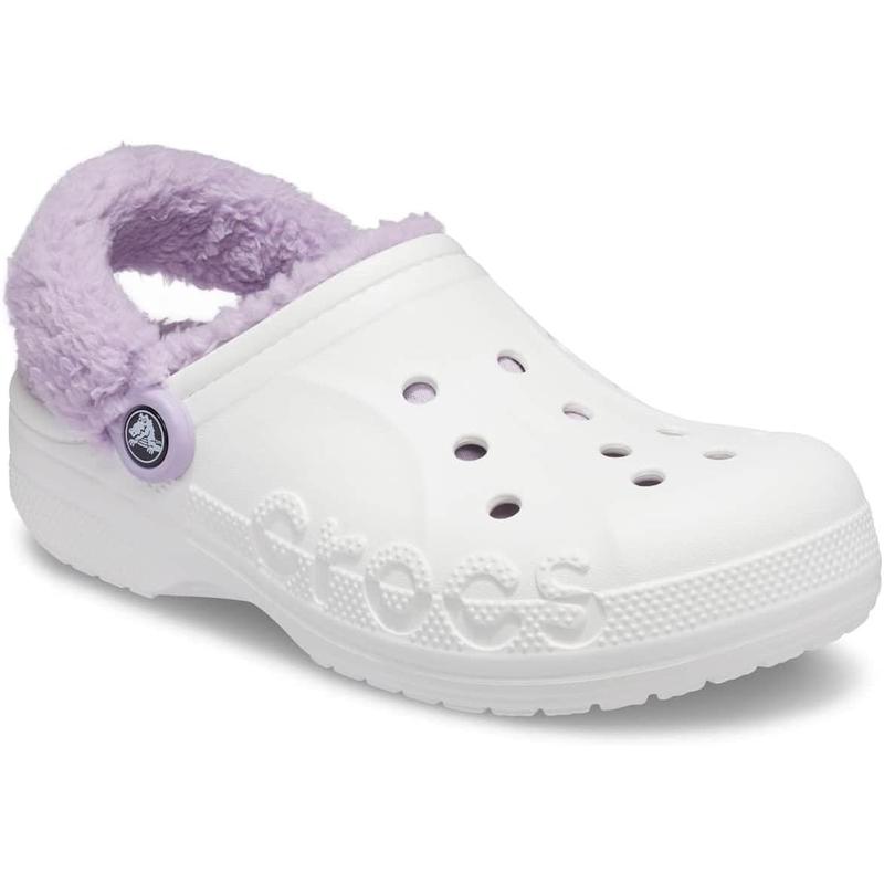 Crocs unisex-adult Amera lined fuzz strap clogs Boy Footwear