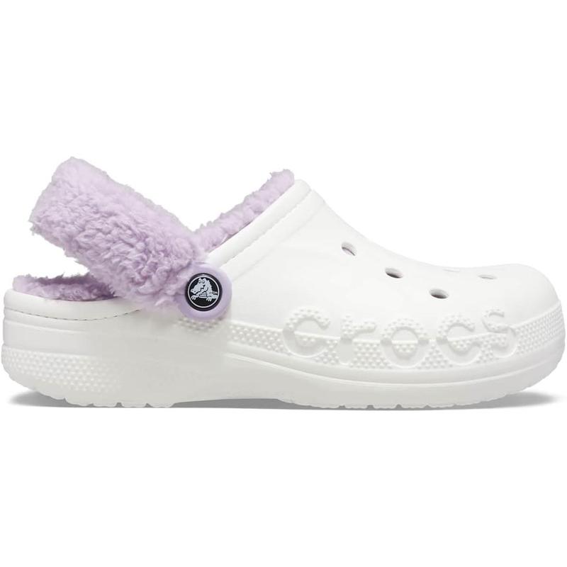 Crocs unisex-adult Amera lined fuzz strap clogs Boy Footwear