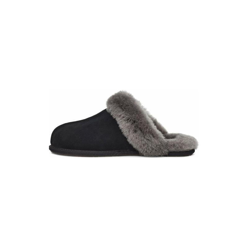 UGG Women's Scuffette II Slipper in Black Grey