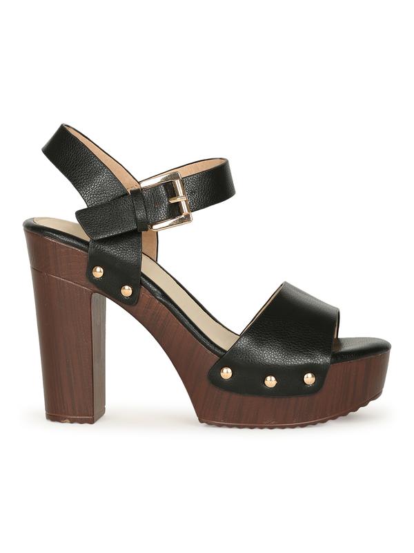 QUEEN-9 WOMNE'S HEEL ANKLE STRAP OPEN TOE PLATFORM