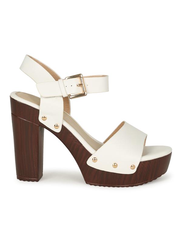 QUEEN-9 WOMNE'S HEEL ANKLE STRAP OPEN TOE PLATFORM