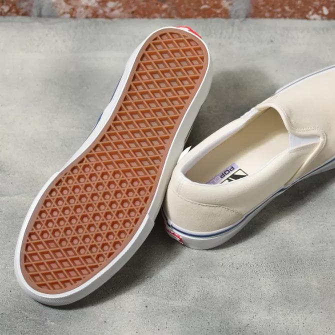 Vans Skate Slip On in Off-White