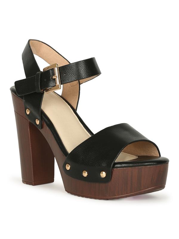 QUEEN-9 WOMNE'S HEEL ANKLE STRAP OPEN TOE PLATFORM