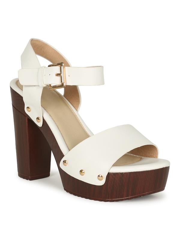 QUEEN-9 WOMNE'S HEEL ANKLE STRAP OPEN TOE PLATFORM