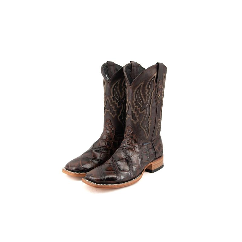 American Alligator Square Toe Cowboy Boot FINAL SALE