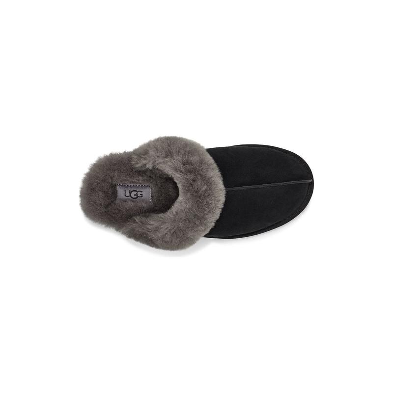 UGG Women's Scuffette II Slipper in Black Grey