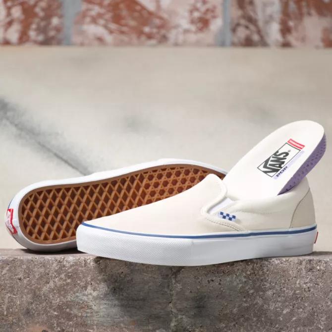 Vans Skate Slip On in Off-White