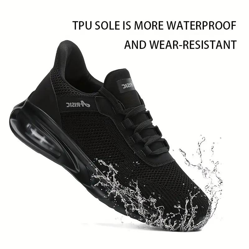 Men's Solid Color Professional Water-Resistant & Oil Proof Chef Shoes, Comfy Non Slip Lace Up Casual Kitchen Shoes, Men's Functional Footwear