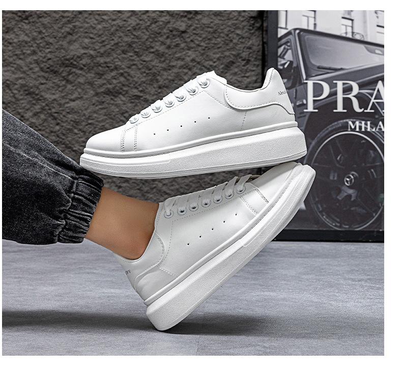 Mcqueen small white shoes Female Student New Classic Board Shoes Men's Leisure