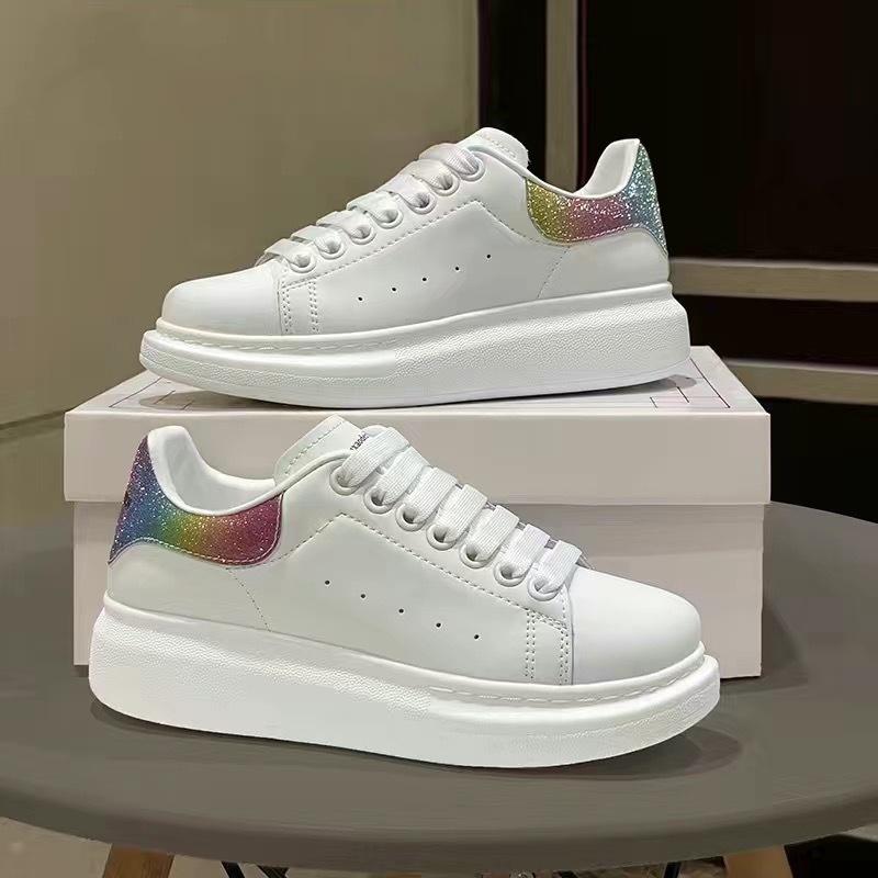 Mcqueen small white shoes Female Student New Classic Board Shoes Men's Leisure