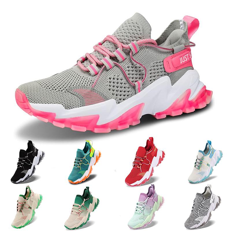 Women Sneakers Casual Running Shoes Non-Slip Athletic Tennis Sports Shoes Breathable Mesh-Comfortable Work Walking Shoes Trainer Training Runner