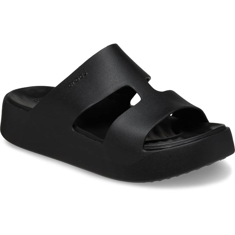 Crocs Women's Getaway H-Strap Platform Sandals, Platform Shoes for Women