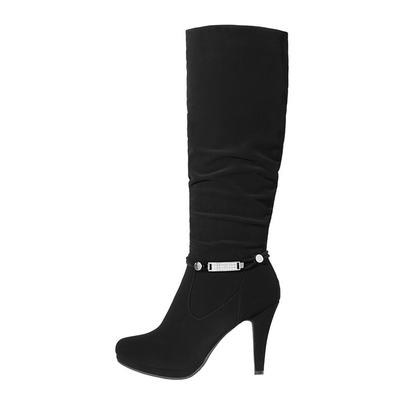 Knee High Platform Heel Boots