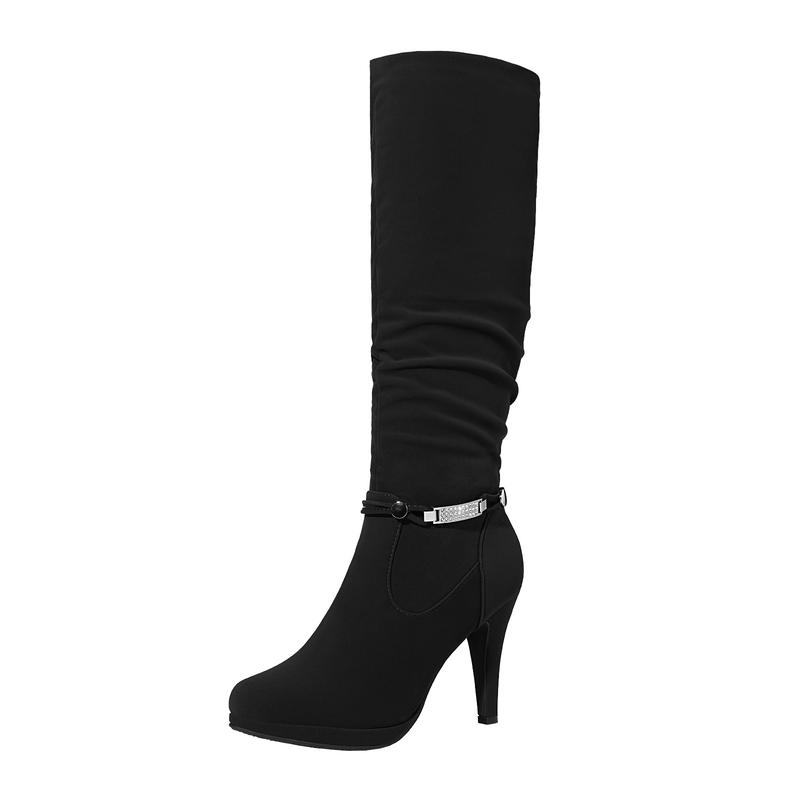 Knee High Platform Heel Boots