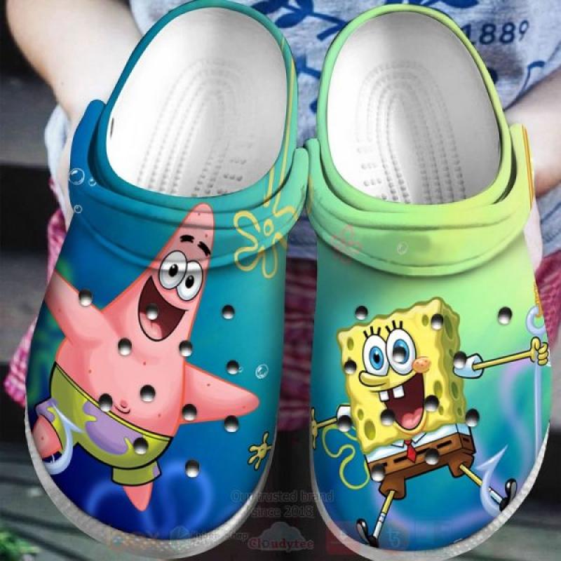 Spongebob And Patrick Clog Shoes