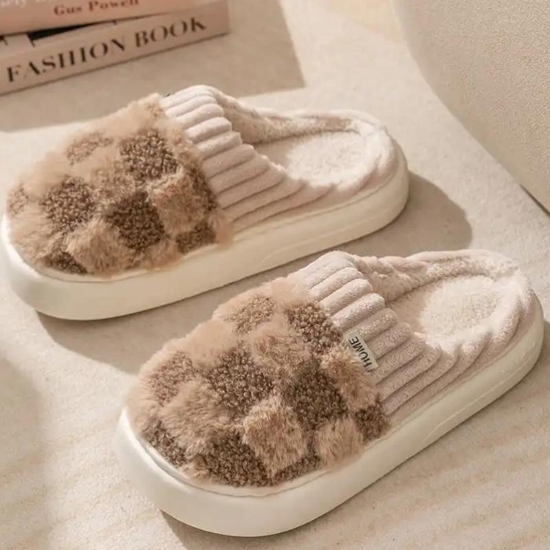 Cozy Fuzzy Slippers for Men Soft Thermal Sole Non Slip Comfy Casual Winter Indoor with Warm Fleece Lining Perfect for Lounging Flipflop Walking Shoes