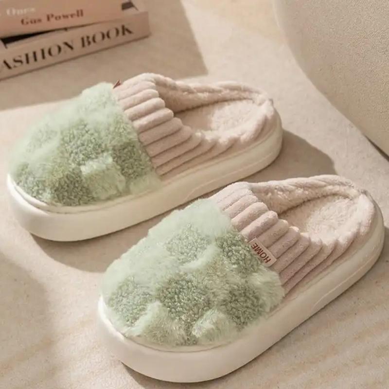 Cozy Fuzzy Slippers for Men Soft Thermal Sole Non Slip Comfy Casual Winter Indoor with Warm Fleece Lining Perfect for Lounging Flipflop Walking Shoes