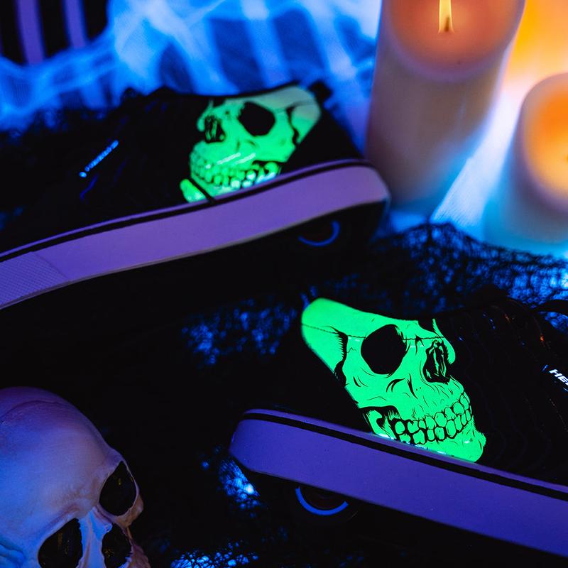 Heelys Skull Printed | Heelys shoes with wheels Pro 20 Prints