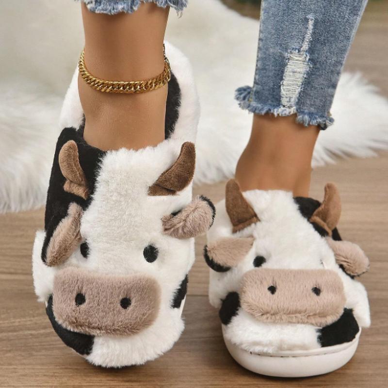 Women's House Slippers Indoor Fuzzy Fluffy Furry Cozy Home Bedroom Comfy Winter Cute Warm Outdoor Shoes