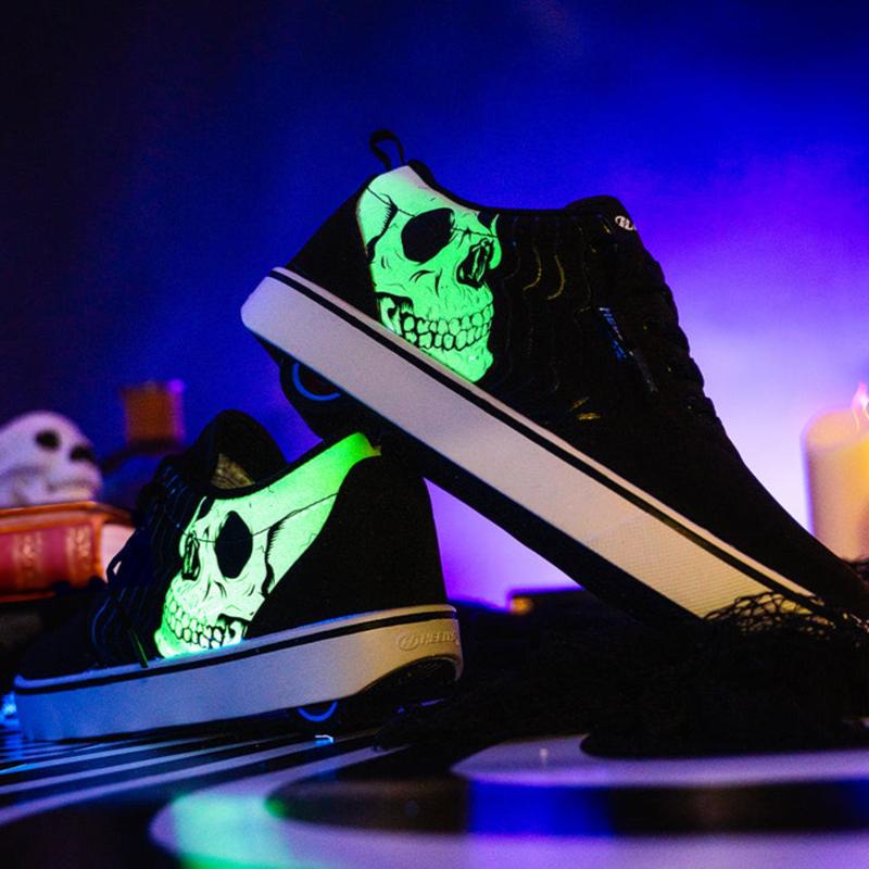 Heelys Skull Printed | Heelys shoes with wheels Pro 20 Prints