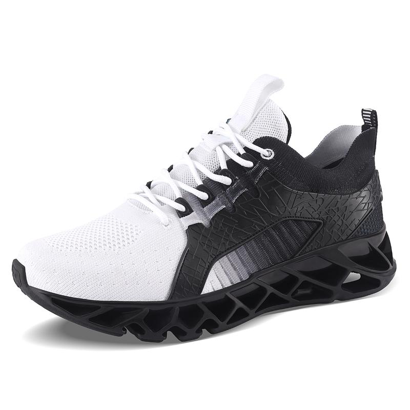 Men's Walking Shoes Slip on Running Tennis Shoes Lightweight Breathable Casual Workout Gym Sneakers Grey Boy Footwear  Sports Shoes