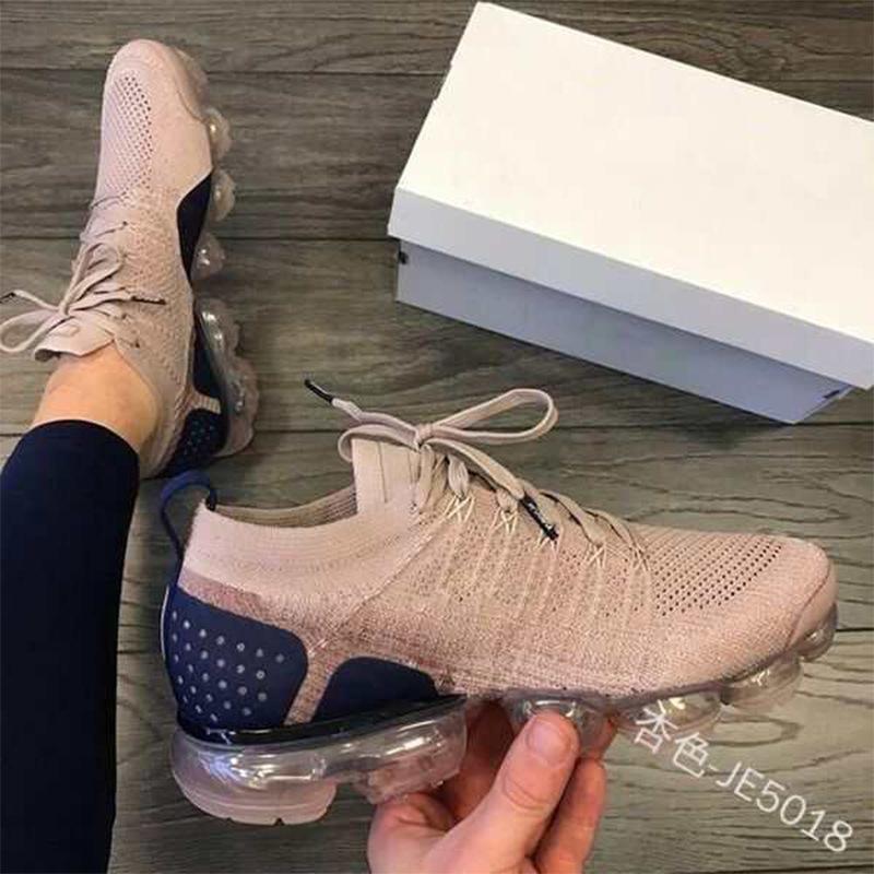 New Breathable Sneaker Women's Height Increasing Insole Flying Woven Women's Shoes Front with Breathable Running Sneaker