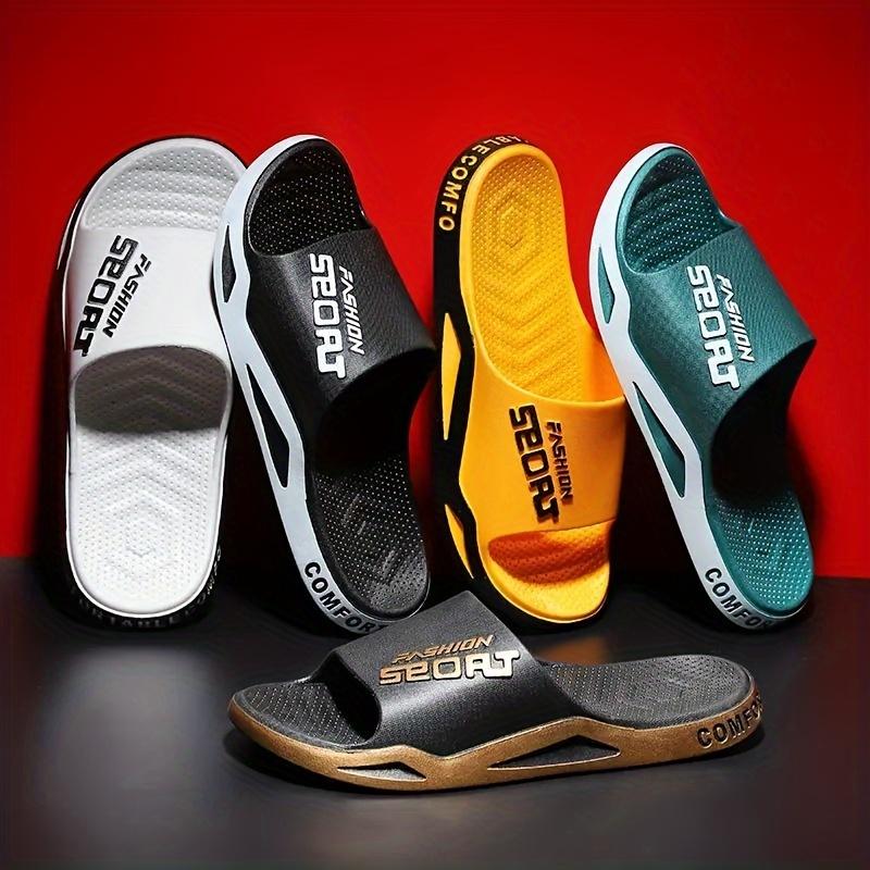 Comfortable Unisex Soft Sole Slides - Sport Sandals & Slides with Anti-Slip Technology, Breathable Design, and Soft Cushioning for Men and Women - Perfect for Summer Outdoor Activities and Indoor Leisure