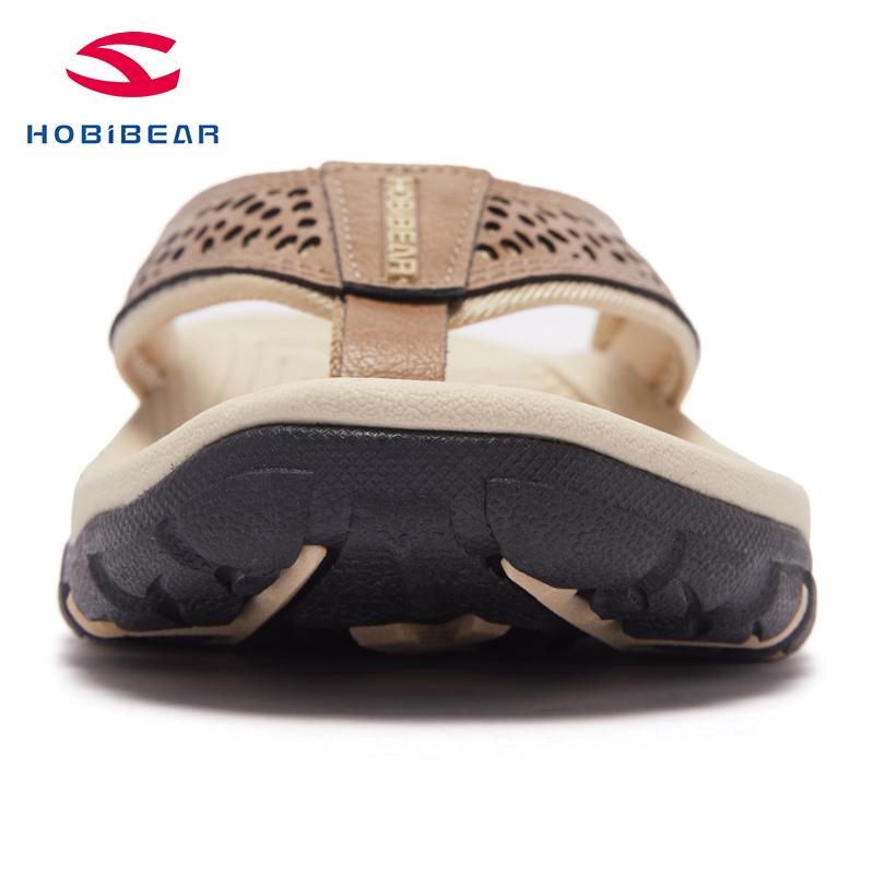 HOBIBEAR Mens Sport Flip Flops Comfort Casual Thong Sandals Outdoor Casual Comfortable Home Slippers Trendy Beach No-slip Toe summer sandals