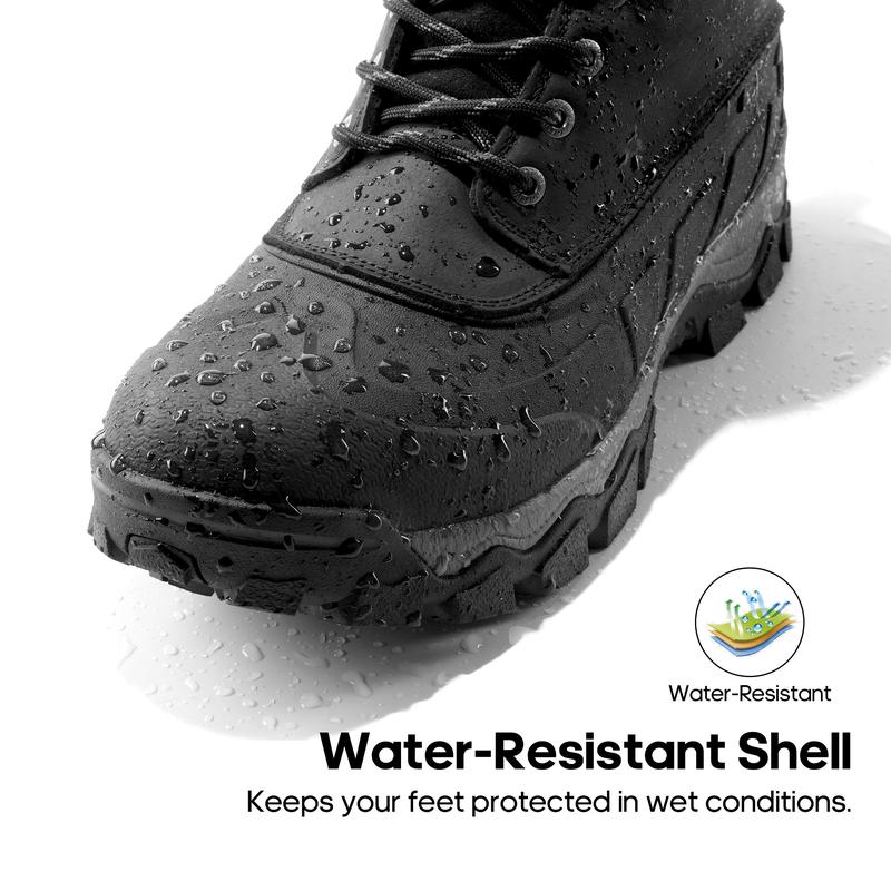 Men's Insulated Water-Resistant Snow  Boots