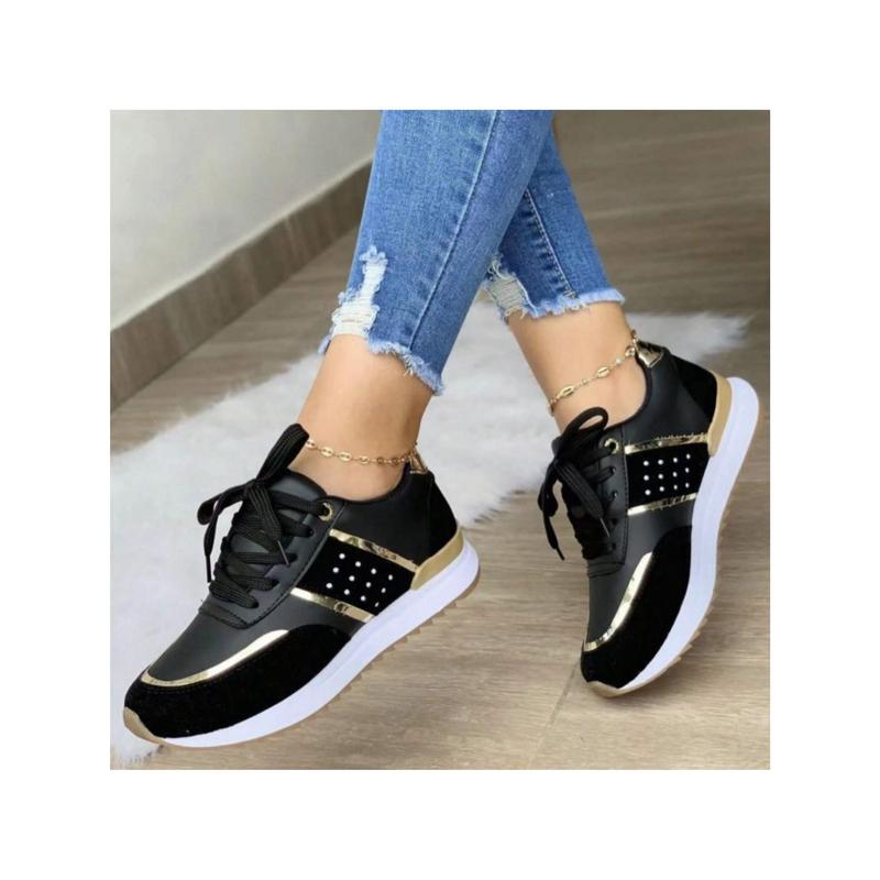 Women's Platform  Walking Shoes Pain Relief Casual Work Shoe Orthotic Arch Support Non Slip Wedge Tennis Sneakers