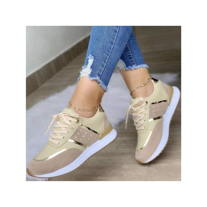 Women's Platform  Walking Shoes Pain Relief Casual Work Shoe Orthotic Arch Support Non Slip Wedge Tennis Sneakers