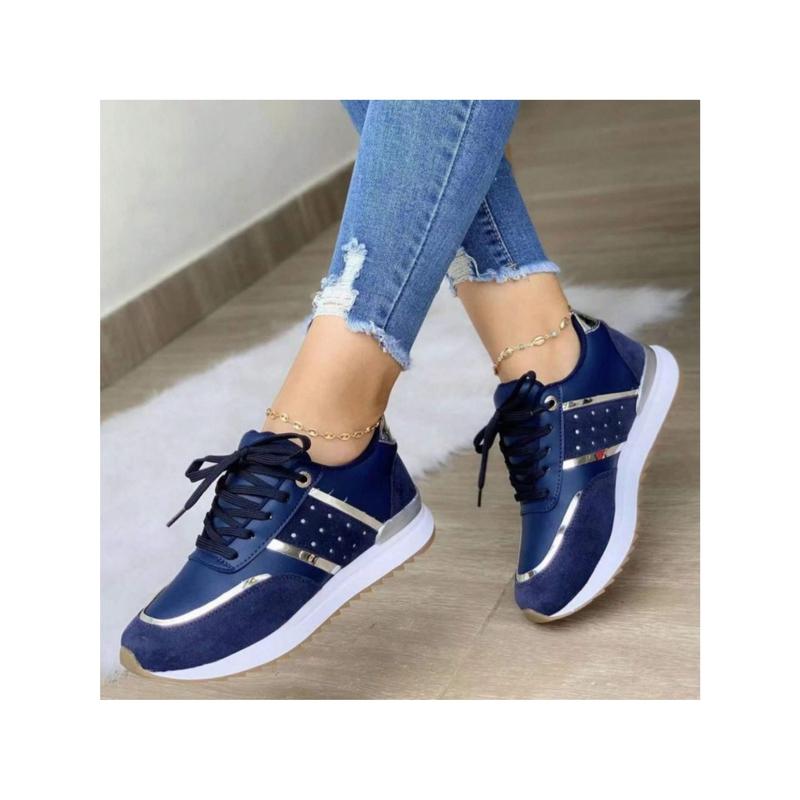 Women's Platform  Walking Shoes Pain Relief Casual Work Shoe Orthotic Arch Support Non Slip Wedge Tennis Sneakers