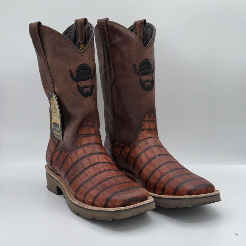 Wook Boot Coco Belly Munequeado Cognac Work Tx W19 Doble Densidad