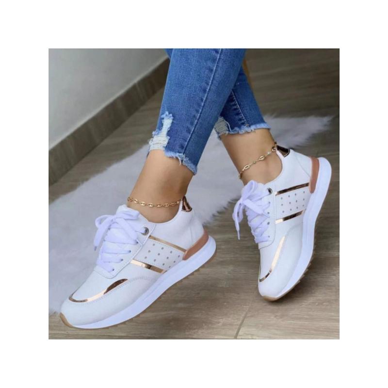 Women's Platform  Walking Shoes Pain Relief Casual Work Shoe Orthotic Arch Support Non Slip Wedge Tennis Sneakers