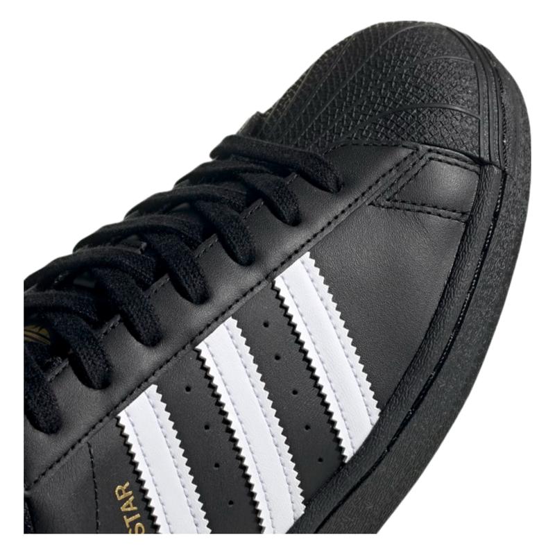 Adidas Men Originals Superstar Sneaker Black White Black EG4959 - Classic Design for Urban Fashion - Boy, Sports Shoes