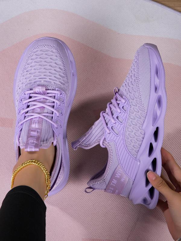 Women's Fashionable Lace Up Low Top Sneakers, Casual Comfortable Breathable Blade Soles Sports Running Shoes for Women, All-match Basic Shoes for Daily Footwear, Fall Shoes 2024 Mesh Shoes