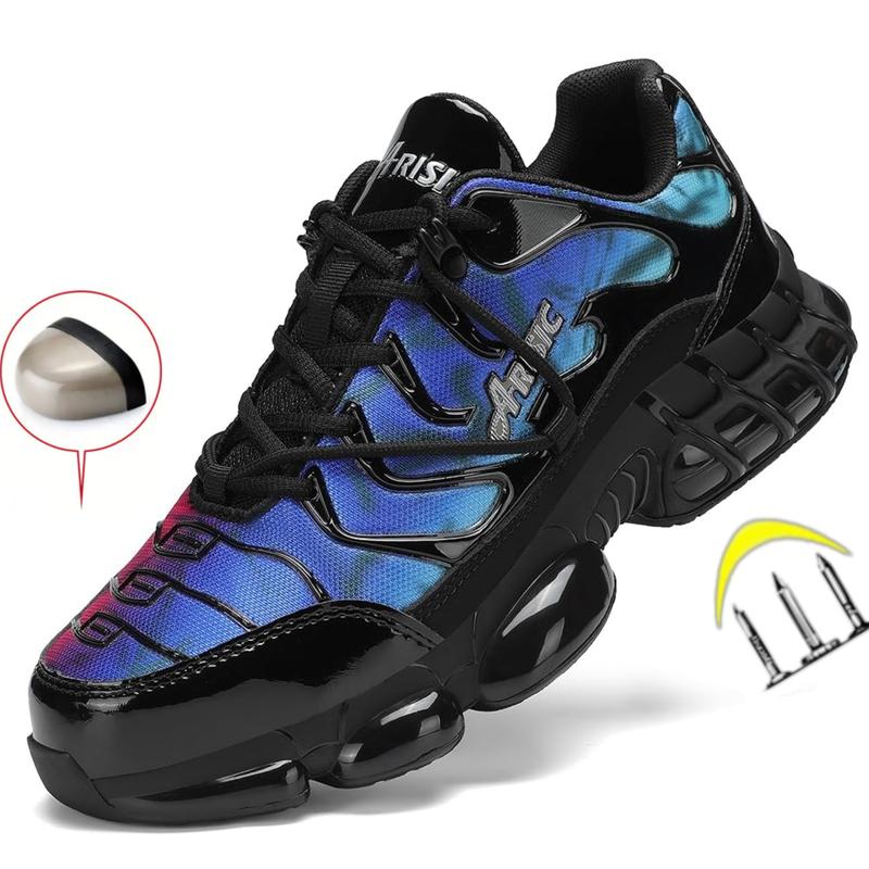 Steel Toe Shoes For Men Indestructible Work Shoes Puncture Proof Comfortable Slip On Sneakers Women Safety Shoes For Industrial