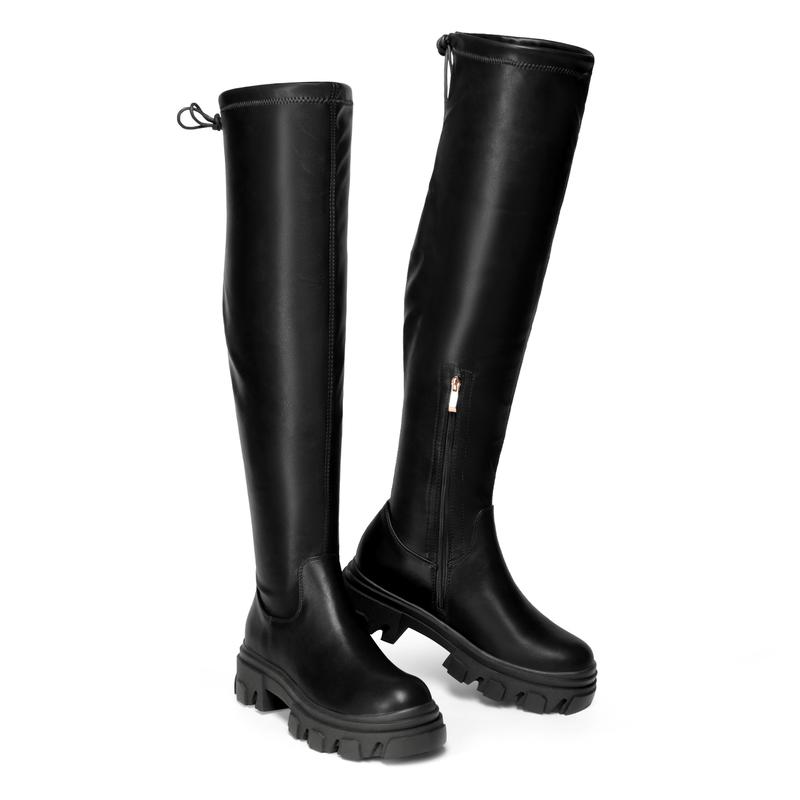 Dream Pairs Women's Ikon Stretchy Over The Knee Boots