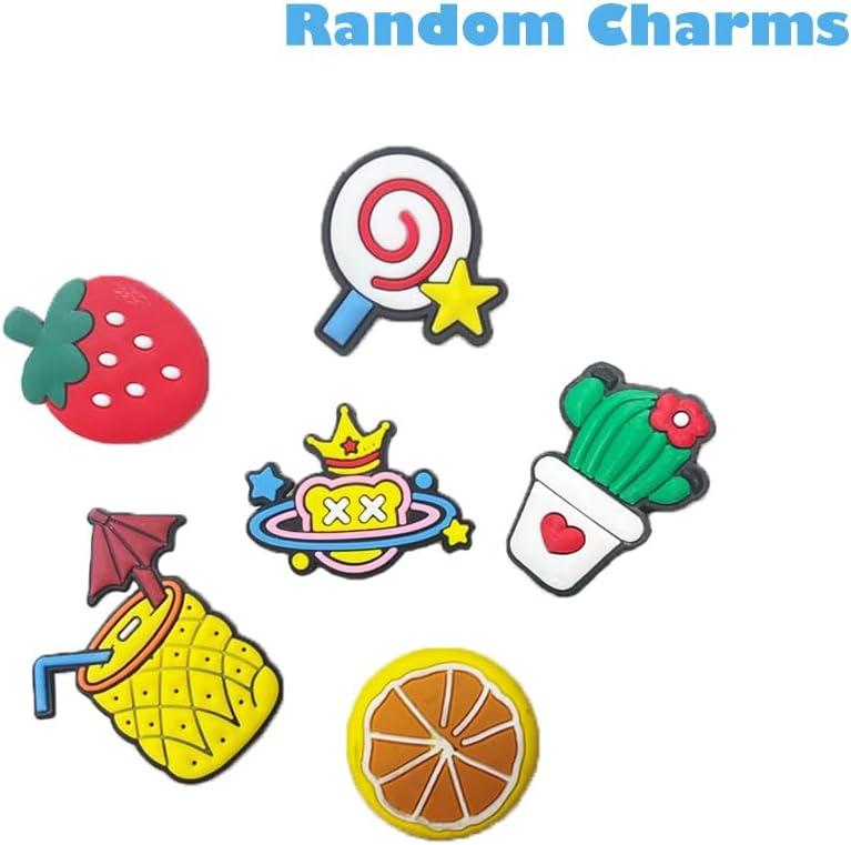 35,50,100Pcs Random Shoe Charms for Girls Cartoon Cute PVC Shoes Accessories Charms,Lovely Charms Pack for Kids,Kawaii Pink Charms Shoe Decorations & Bracelet Wristband Party Gifts