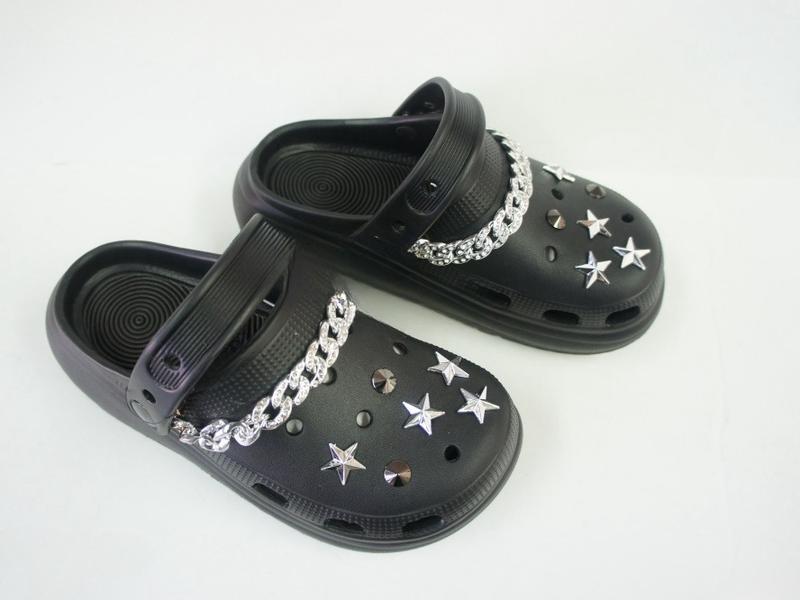 Star Embellished Clogs Mules Summer beach slide and Garden Sandals  Footwear Walking Shoes  Platform Comfort Women